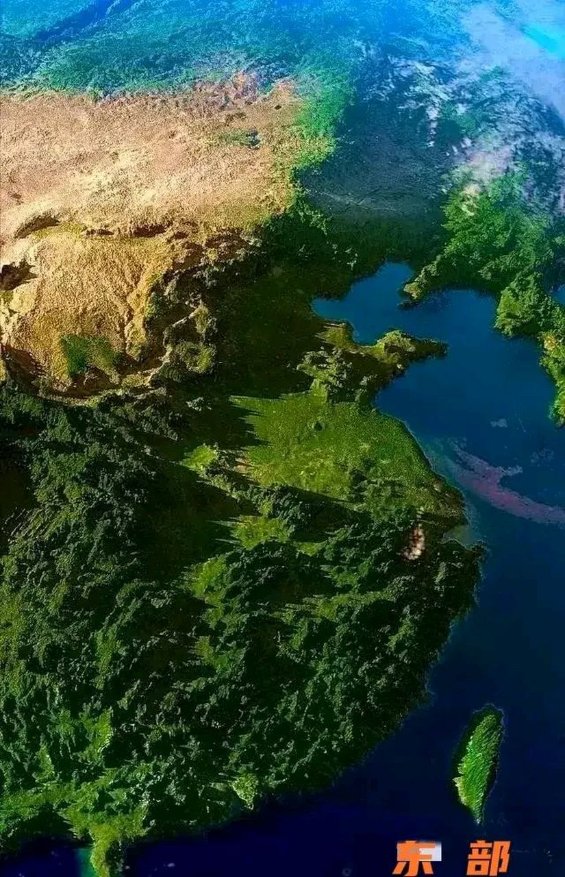 探索中国3D地形地图的壮丽画卷