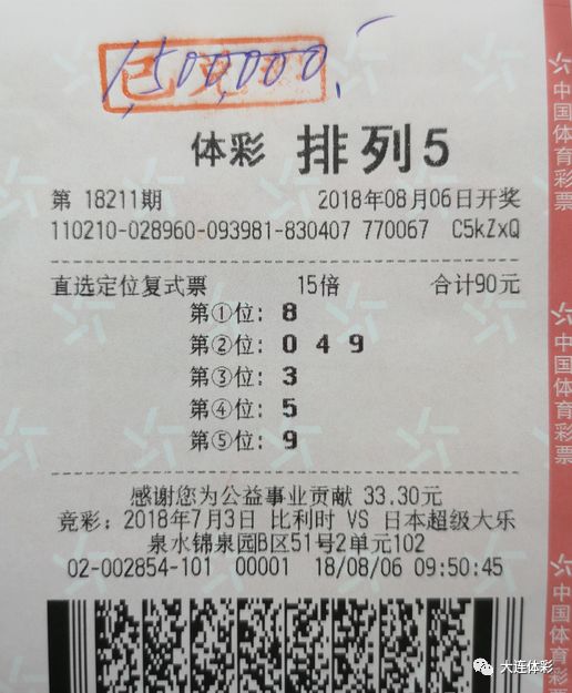 揭秘体彩排列5玩法，单号中奖的奇迹与真相