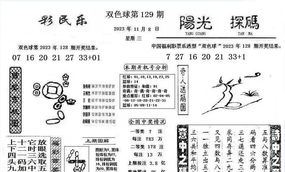 阳光探码，揭秘双色球2014年第3期数字背后的奥秘